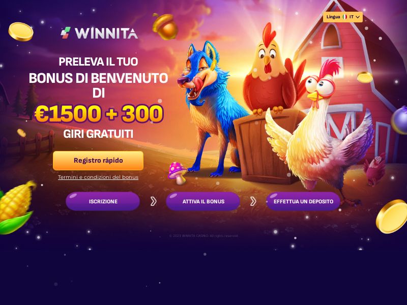 Winnita Casino Il Paradiso del Gioco Online Winnita Casino Il Paradiso del Gioco Online